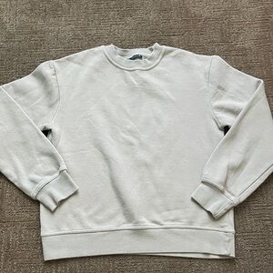 Zara tan Crewneck Sweater